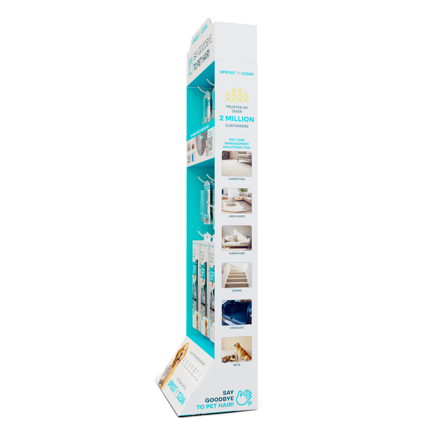 Uproot Clean Floor Display Package