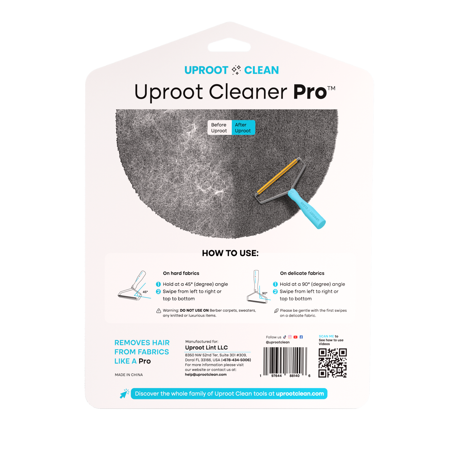 Uproot Cleaner Pro - Pre-Loaded Clipstrip - 6 Sellable Units