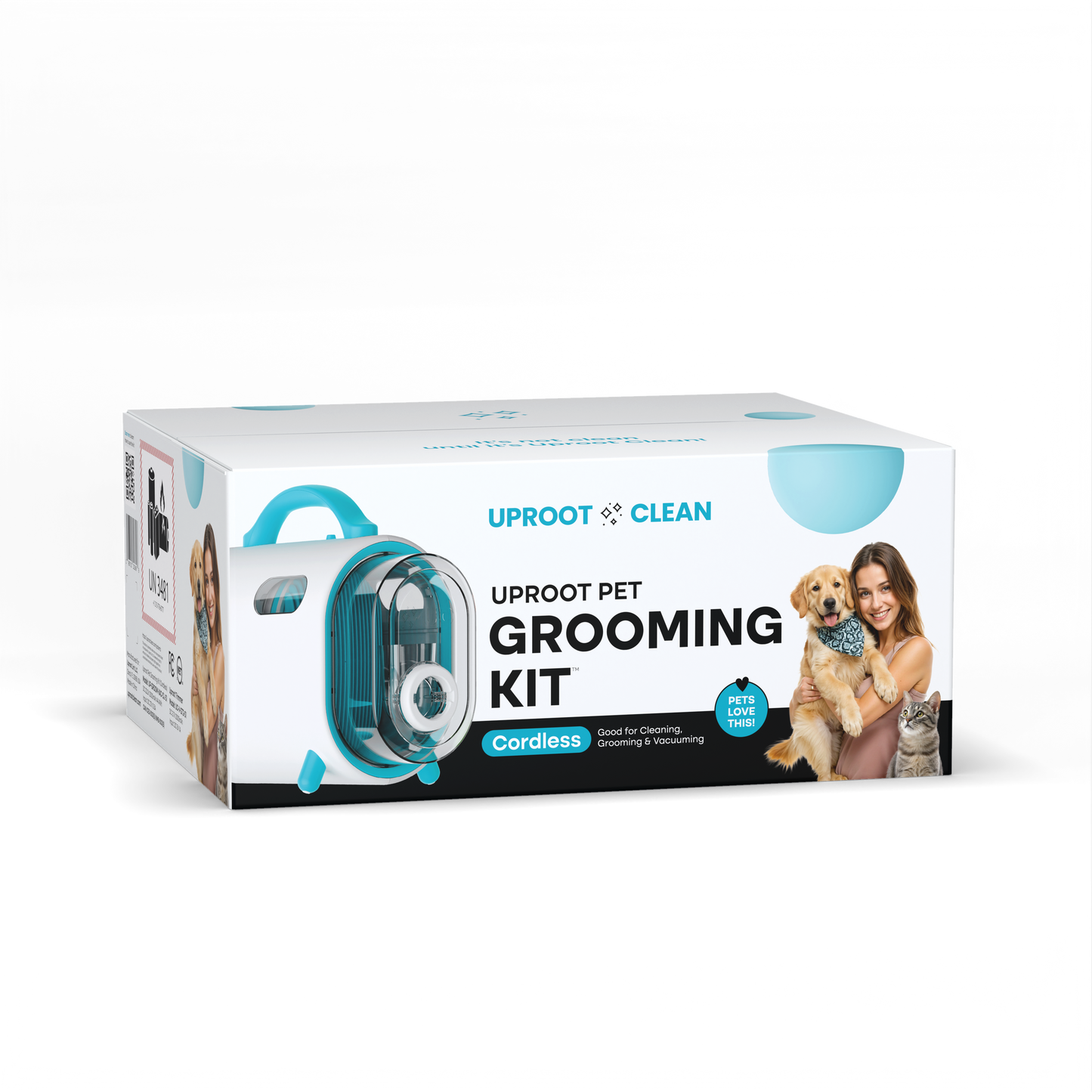 Uproot Clean Cordless Pet Grooming Kit Retail (2 Unit Case Pack)