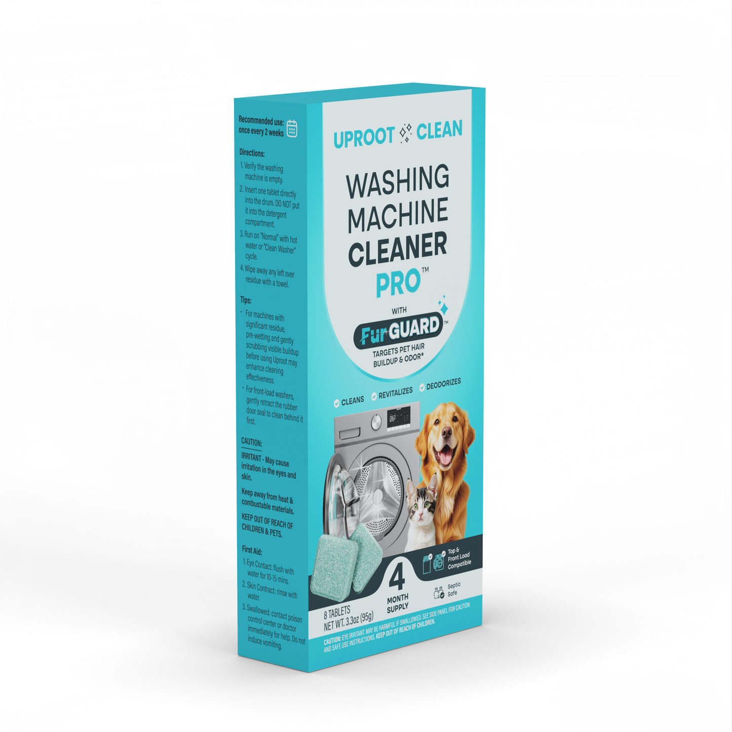 Washing Machine Cleaner Pro - 4 Month Supply (6 Unit Case Pack) - PRE-ORDER
