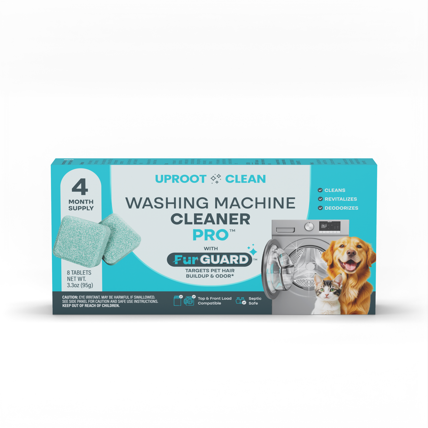 Washing Machine Cleaner Pro - 4 Month Supply (6 Unit Case Pack) - PRE-ORDER