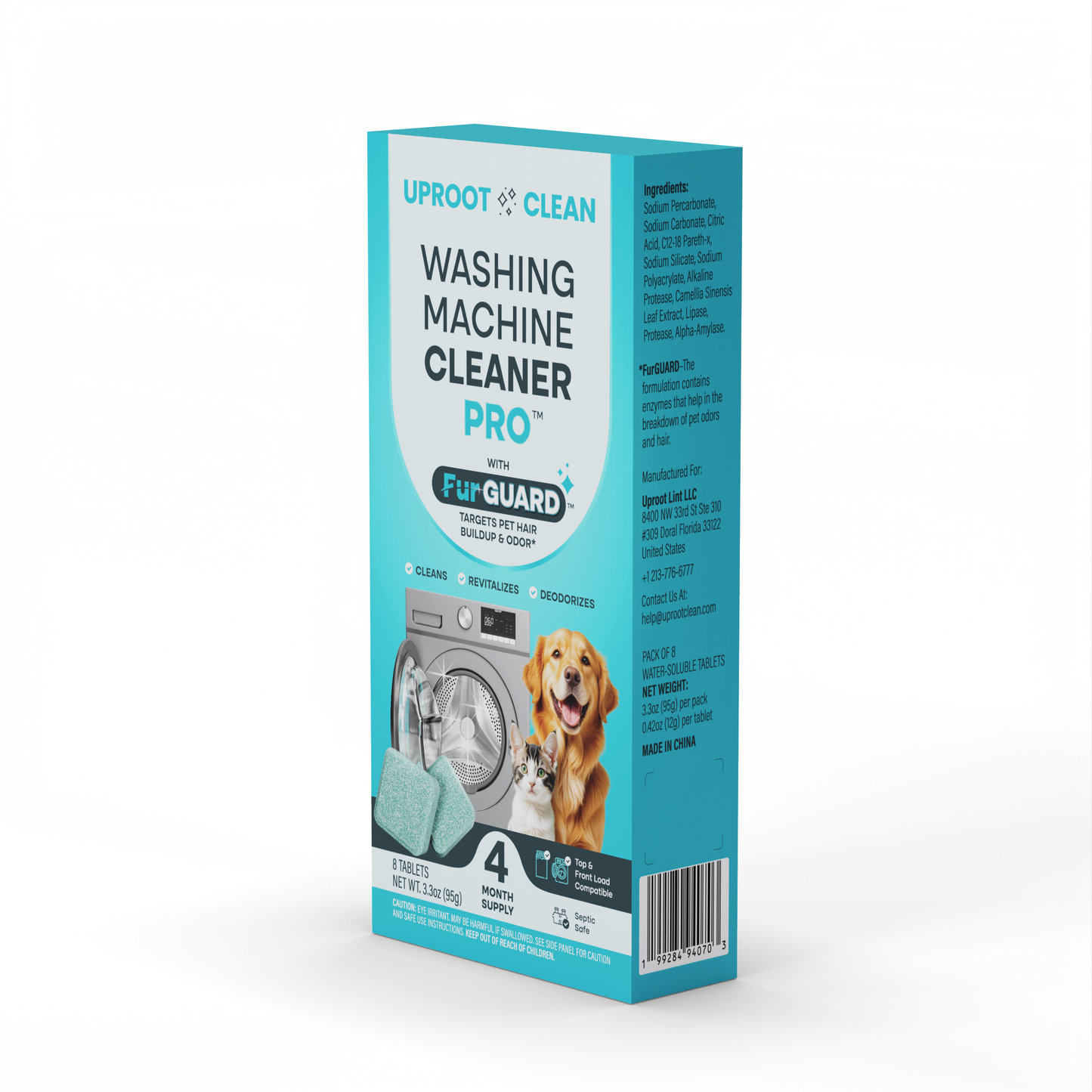 Washing Machine Cleaner Pro - 4 Month Supply (6 Unit Case Pack) - PRE-ORDER