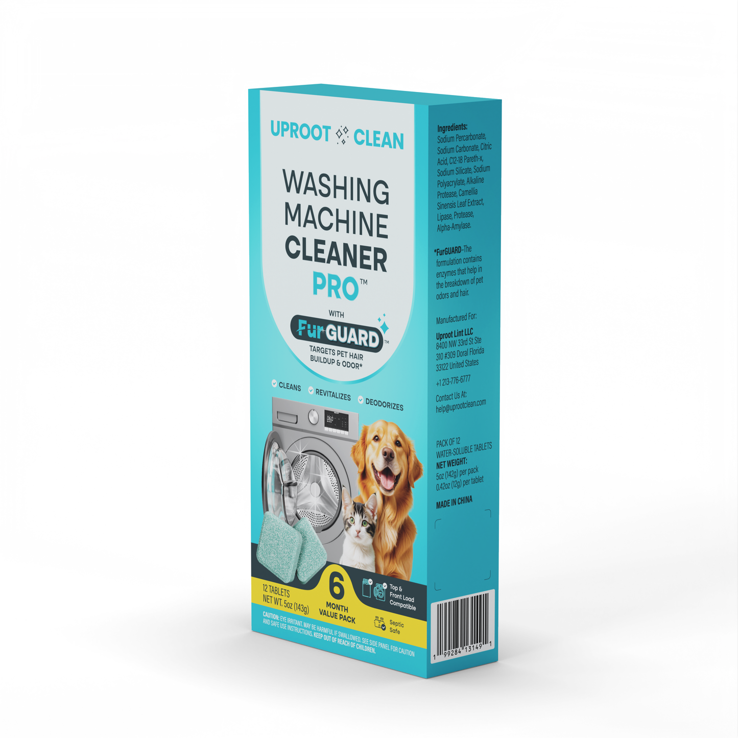 Washing Machine Cleaner Pro - 6 Month Value Pack (6 Unit Case Pack) - PRE-ORDER